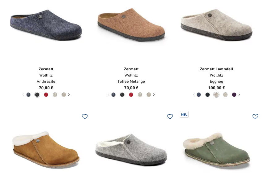 Birkenstock slippers