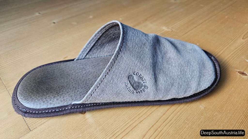 Copati - a Slovenian slipper