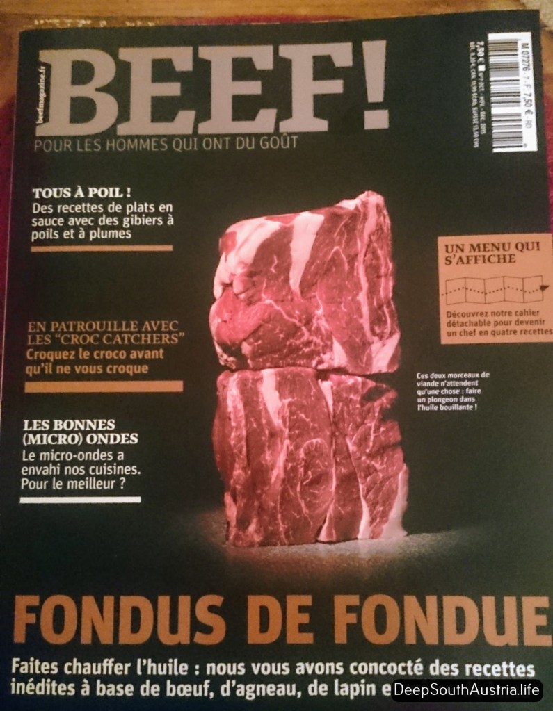 Beef! Magazine front cover