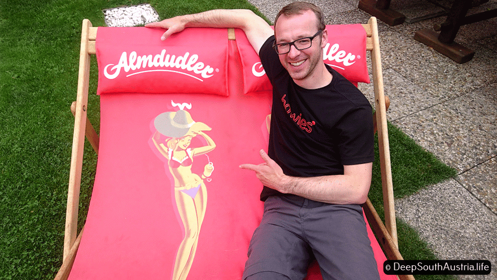 Almdudler deckchair