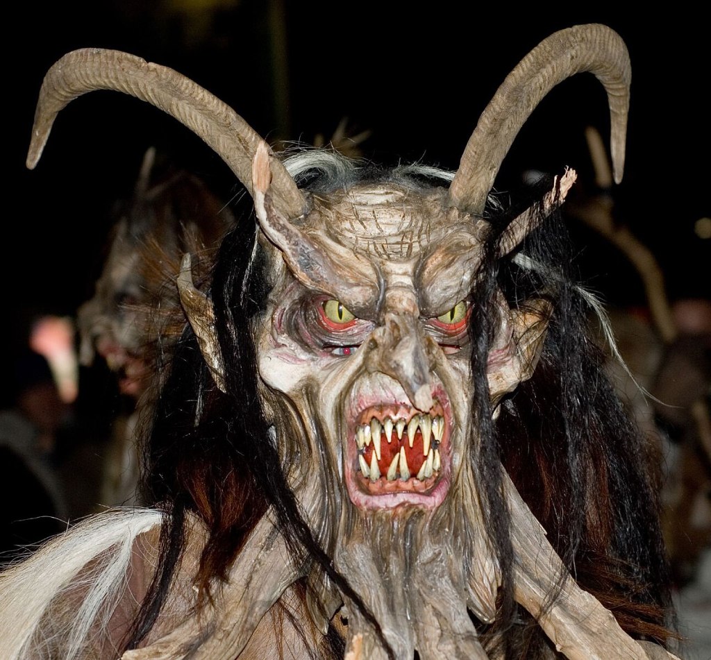 A krampus in Klagenfurt