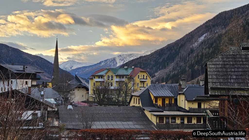 Mallnitz near Ankogel ski area in Carinthia, Austria