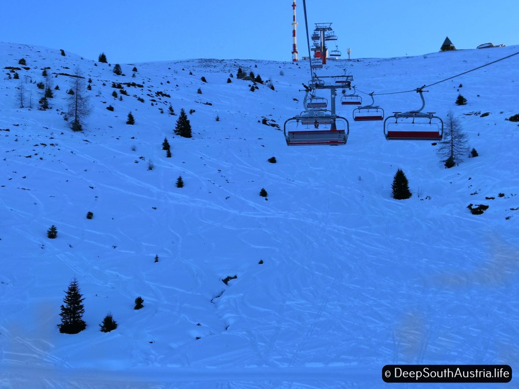 Goldeck ski resort in Carinthia